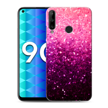 Силиконовый чехол на Huawei Honor 9C с принтом Блестки