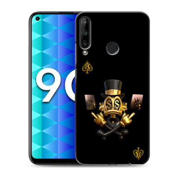 Силиконовый чехол на Huawei Honor 9C с принтом Золотой скрудж макдак
