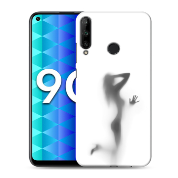 Силиконовый чехол на Huawei Honor 9C с принтом Силуэт