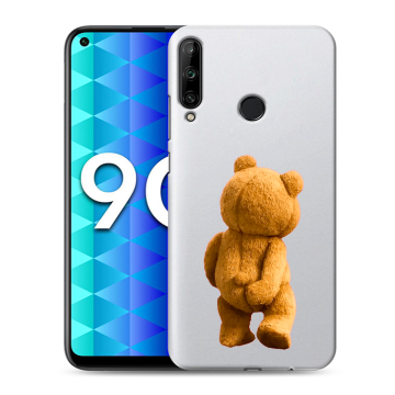 Силиконовый чехол на Huawei Honor 9C с принтом Медведь