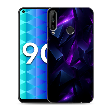 Силиконовый чехол на Huawei Honor 9C с принтом Абстракиция