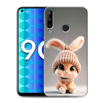 Силиконовый чехол на Huawei Honor 9C с принтом Кролик