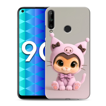 Силиконовый чехол на Huawei Honor 9C с принтом Куроми Kuromi 