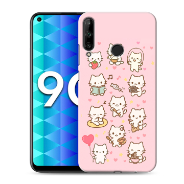 Силиконовый чехол на Huawei Honor 9C с принтом Hello Kitty Хелоу Кити Силиконовый чехол на Huawei Honor 9C с принтом Hello Kitty Хелоу Кити