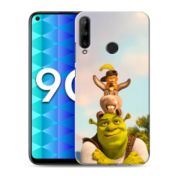 Силиконовый чехол на Huawei Honor 9C с принтом Шрек Shrek