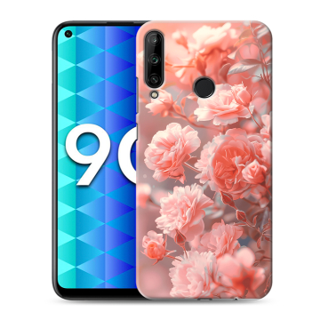 Силиконовый чехол на Huawei Honor 9C с принтом Розы цветы