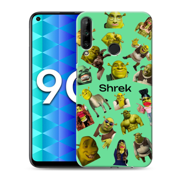Силиконовый чехол на Huawei Honor 9C с принтом Шрек Shrek