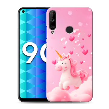 Силиконовый чехол на Huawei Honor 9C с принтом Единорог