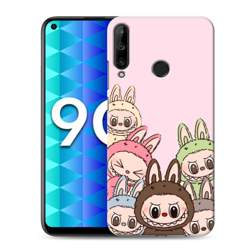 Силиконовый чехол на Huawei Honor 9C с принтом Лабубу