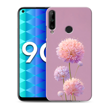Силиконовый чехол на Huawei Honor 9C с принтом Цветы