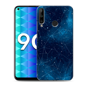 Силиконовый чехол на Huawei Honor 9C с принтом Космос звезды