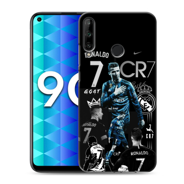 Силиконовый чехол на Huawei Honor 9C с принтом Реал Роналдо