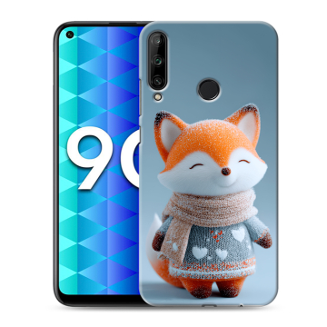 Силиконовый чехол на Huawei Honor 9C с принтом Лиса