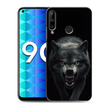 Силиконовый чехол на Huawei Honor 9C с принтом Волк