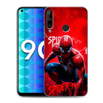 Силиконовый чехол на Huawei Honor 9C с принтом Spiderman Человек паук