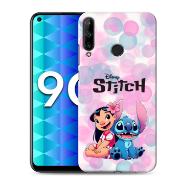 Силиконовый чехол на Huawei Honor 9C с принтом Лило и Стич