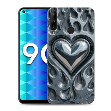 Силиконовый чехол на Huawei Honor 9C с принтом Y2K