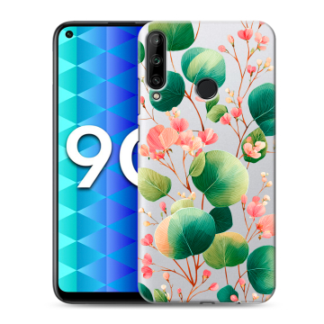 Силиконовый чехол на Huawei Honor 9C с принтом женский