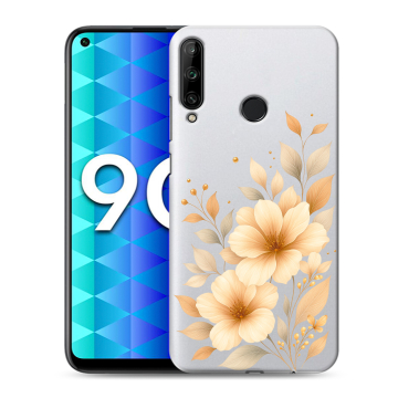 Силиконовый чехол на Huawei Honor 9C с принтом для девушки