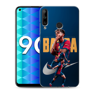 Силиконовый чехол на Huawei Honor 9C с принтом Барселона Barca Yamal 