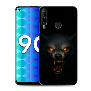 Силиконовый чехол на Huawei Honor 9C с принтом Волк