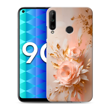 Силиконовый чехол на Huawei Honor 9C с принтом женский