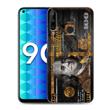 Силиконовый чехол на Huawei Honor 9C с принтом Доллар деньги Силиконовый чехол на Huawei Honor 9C с принтом Доллар деньги