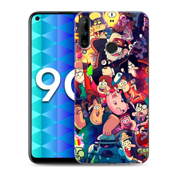 Силиконовый чехол на Huawei Honor 9C с принтом Gravity Falls Гравити Фолз Силиконовый чехол на Huawei Honor 9C с принтом Gravity Falls Гравити Фолз