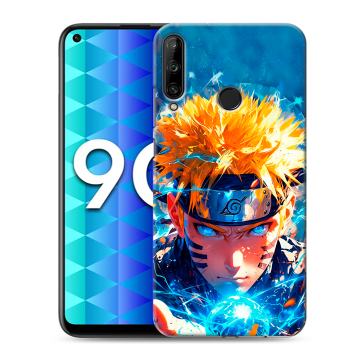 Силиконовый чехол на Huawei Honor 9C с принтом Аниме Наруто Naruto