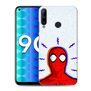 Силиконовый чехол на Huawei Honor 9C с принтом Spiderman Человек паук