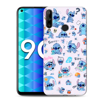 Силиконовый чехол на Huawei Honor 9C с принтом Лило и Стич