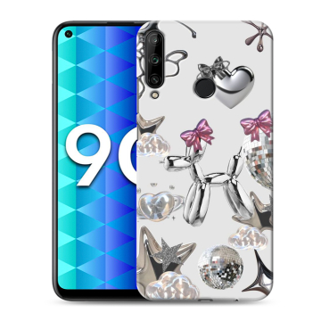 Силиконовый чехол на Huawei Honor 9C с принтом Y2K Силиконовый чехол на Huawei Honor 9C с принтом Y2K