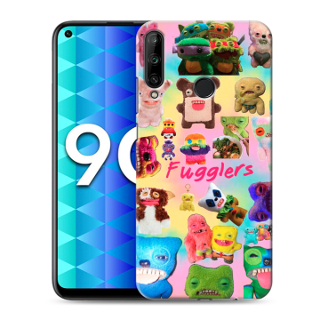 Силиконовый чехол на Huawei Honor 9C с принтом Флагер Fuggler