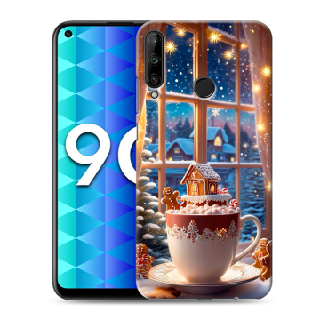 Силиконовый чехол на Huawei Honor 9C с принтом Новый год