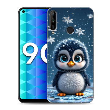 Силиконовый чехол на Huawei Honor 9C с принтом Новый год