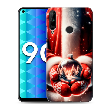 Силиконовый чехол на Huawei Honor 9C с принтом Новый год