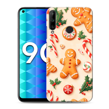 Силиконовый чехол на Huawei Honor 9C с принтом Новый год