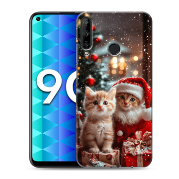 Силиконовый чехол на Huawei Honor 9C с принтом Новый год