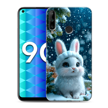 Силиконовый чехол на Huawei Honor 9C с принтом Новый год