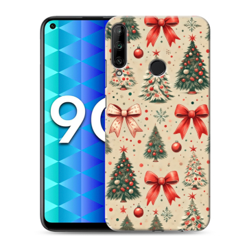 Силиконовый чехол на Huawei Honor 9C с принтом Новый год