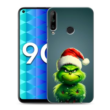 Силиконовый чехол на Huawei Honor 9C с принтом Новый год