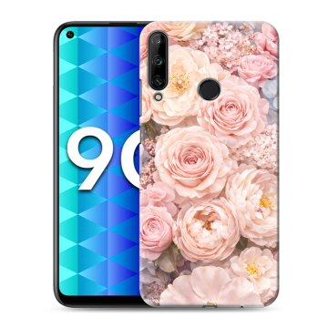 Силиконовый чехол на Huawei Honor 9C с принтом женский