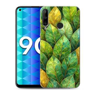 Силиконовый чехол на Huawei Honor 9C с принтом женский