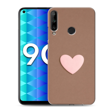 Силиконовый чехол на Huawei Honor 9C с принтом женский