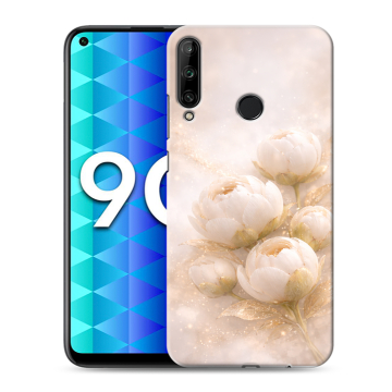 Силиконовый чехол на Huawei Honor 9C с принтом женский