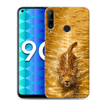 Силиконовый чехол на Huawei Honor 9C с принтом женский