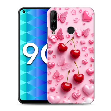 Силиконовый чехол на Huawei Honor 9C с принтом для девочек