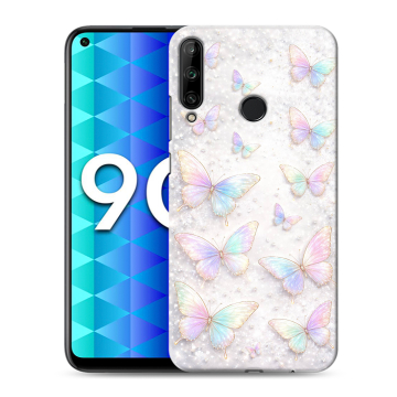 Силиконовый чехол на Huawei Honor 9C с принтом женский