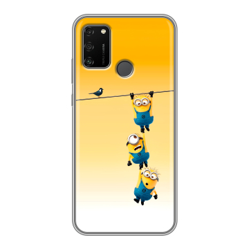 Силиконовый чехол на Huawei Honor 9A с принтом Миньоны Силиконовый чехол на Huawei Honor 9A с принтом Миньоны