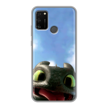 Силиконовый чехол на Huawei Honor 9A с принтом Как приручить дракона Силиконовый чехол на Huawei Honor 9A с принтом Как приручить дракона